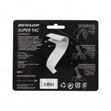 Dunlop Overgrip Super Tac 0.5mm - extrem griffig, feuchtigkeitsabsorbierend - weiss - 3 Stück